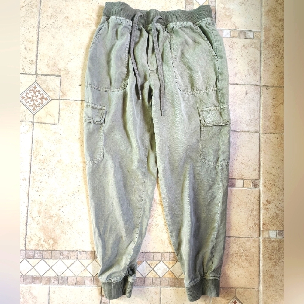 American Eagle Outfitters Green Cargo Joggers